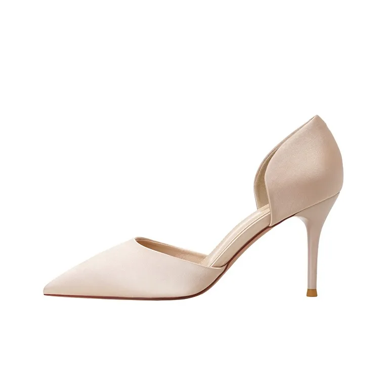 Lanza Slim Heel High Heels 8.5CM Women's-0