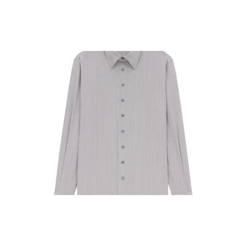SAINT LAURENT Striped Button Up Shirt-2
