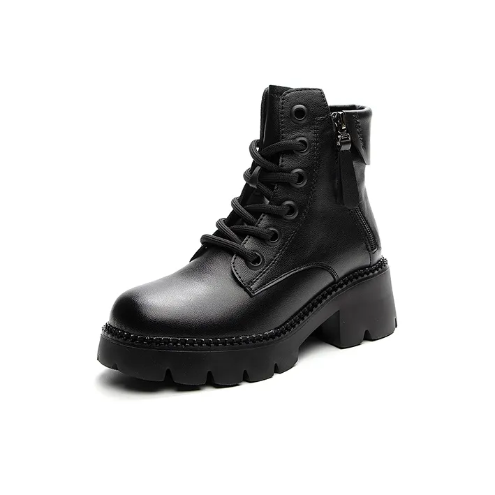 The Mystery Of Glamour Short Martin Boot 6CM Women's-0