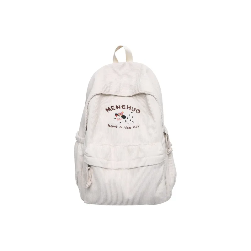 Debecca Corduroy Backpack Women's Multicolor-4