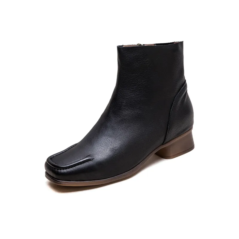 Jay Ankle Boots Women's Coffee/Black-5