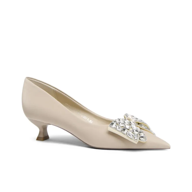 CAMEIDO Slim Heel High Heels 4cm Women's-4