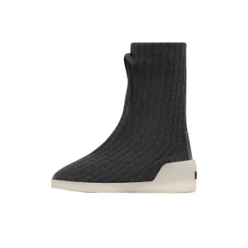 Fear Of God Moc Ankle Boots Unisex Gray Black