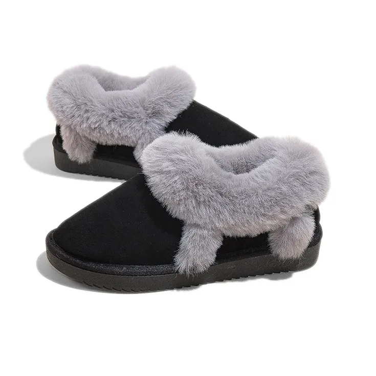 BESTFEEL Warm Slip-Resistant Short Snow Boots Women's-10