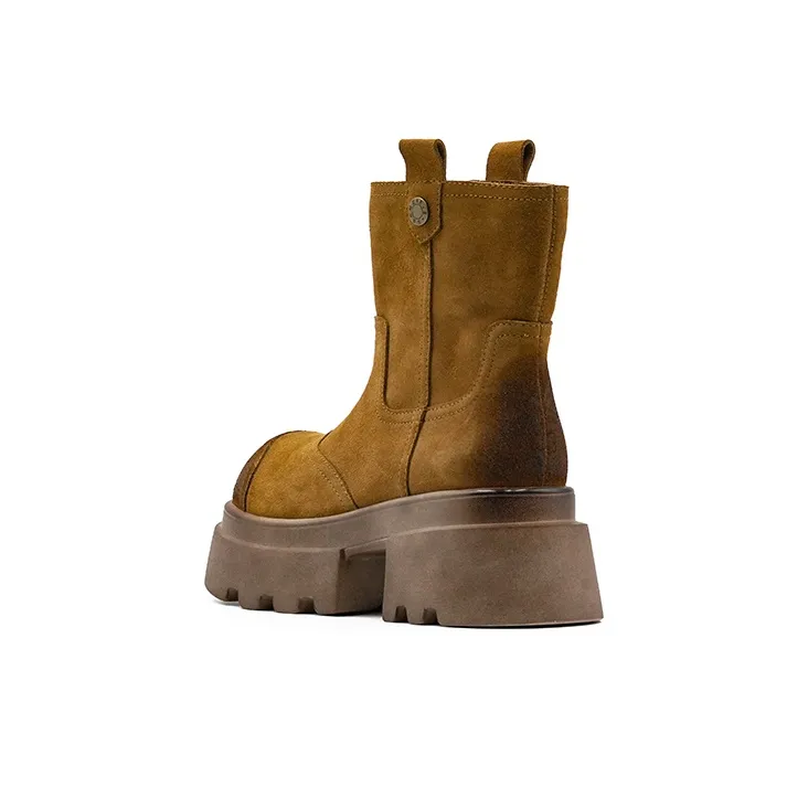 Little Sue Ankle Boots Women's Apricot/Caramel-1