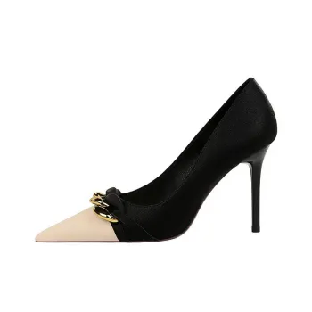 BIGTREE Slim Heel High Heels 9.5cm Women's