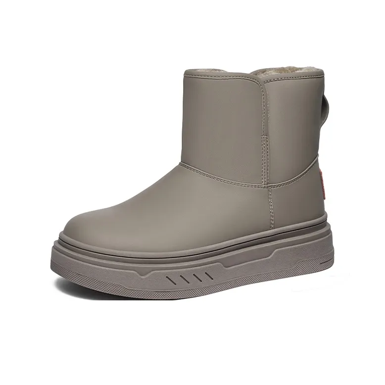 JOSINY Warm Height Increasing Slip-Resistant Short Mid-Calf Snow Boots Women's-7