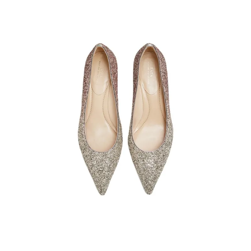 Tata Slim Heel High Heels Women's-2