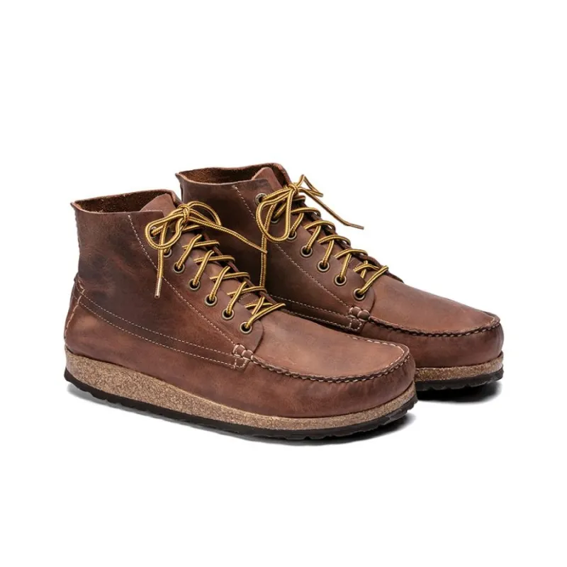 Birkenstock Ankle Boots Unisex Brown Narrow-3