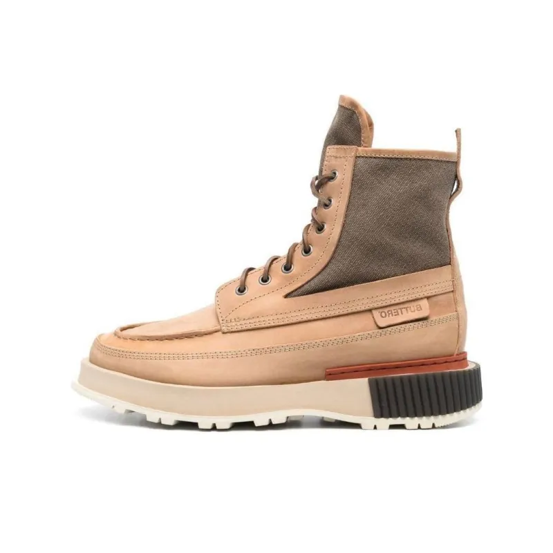 BUTTERO Uga Lace up Ankle Boots-0