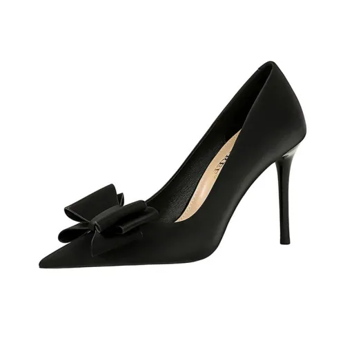 BIGTREE Slim Heel High Heels 10cm Women's