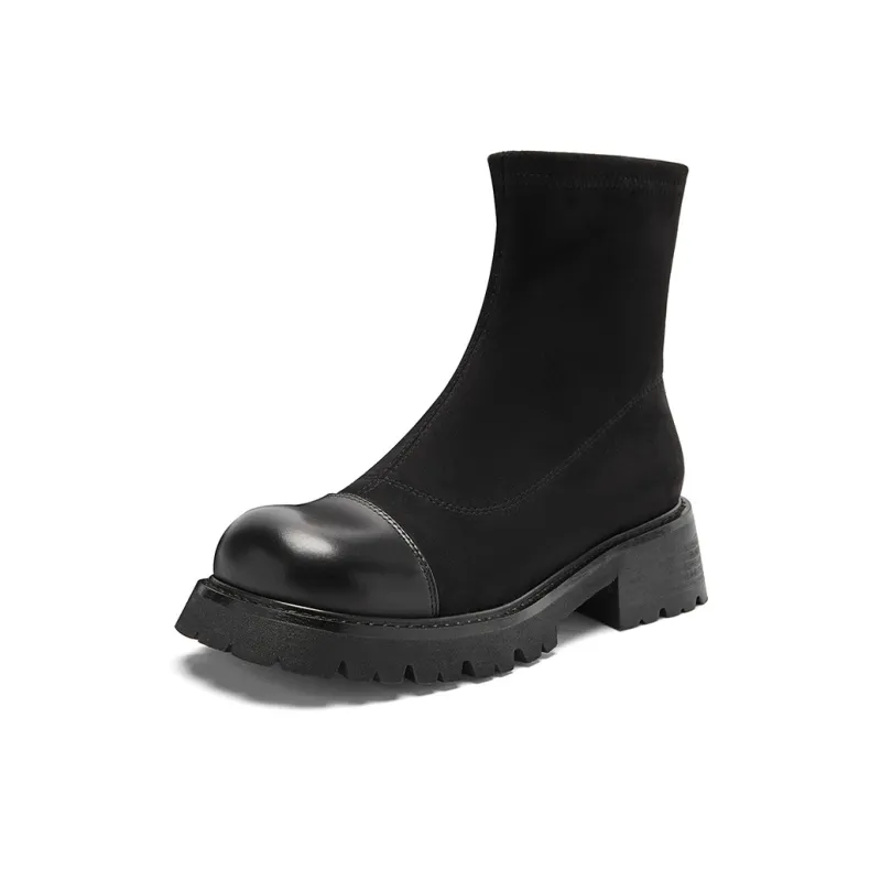 NINE WEST Ankle Boots Women's Black-1