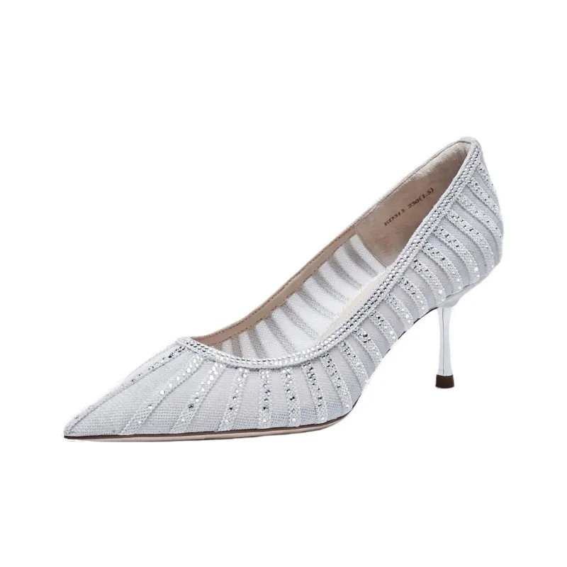 Staccato Kaleidoscope Slim Heel High Heels 6.5cm Women's-5