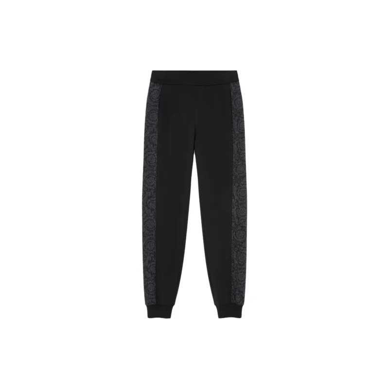 VERSACE Barocco jacquard Lurex Track Pants-0
