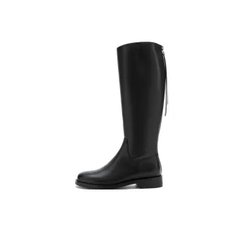 NINE WEST Knee-high Boots 3cm Women's Black