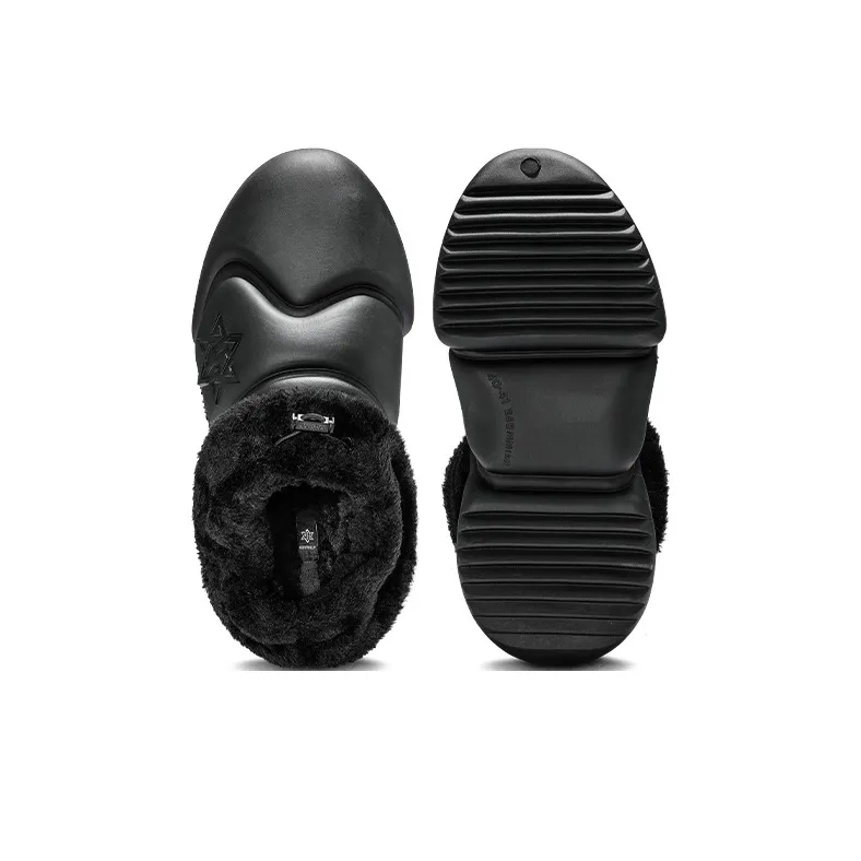 NORVINCY Snow Boots Unisex Black-2