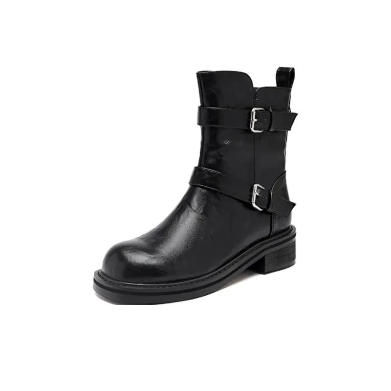 AGSDON Ankle Boots Women's Brown/Black-7