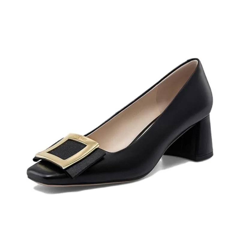 NINE WEST Chunky Heel High Heels 4.5cm Women's-1