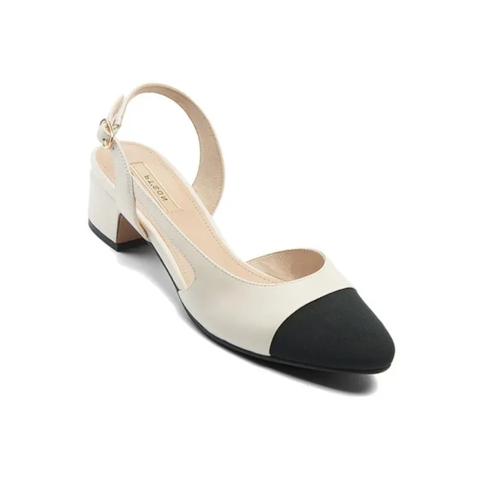 PT'SON Chunky Heel High Heels Women's-6