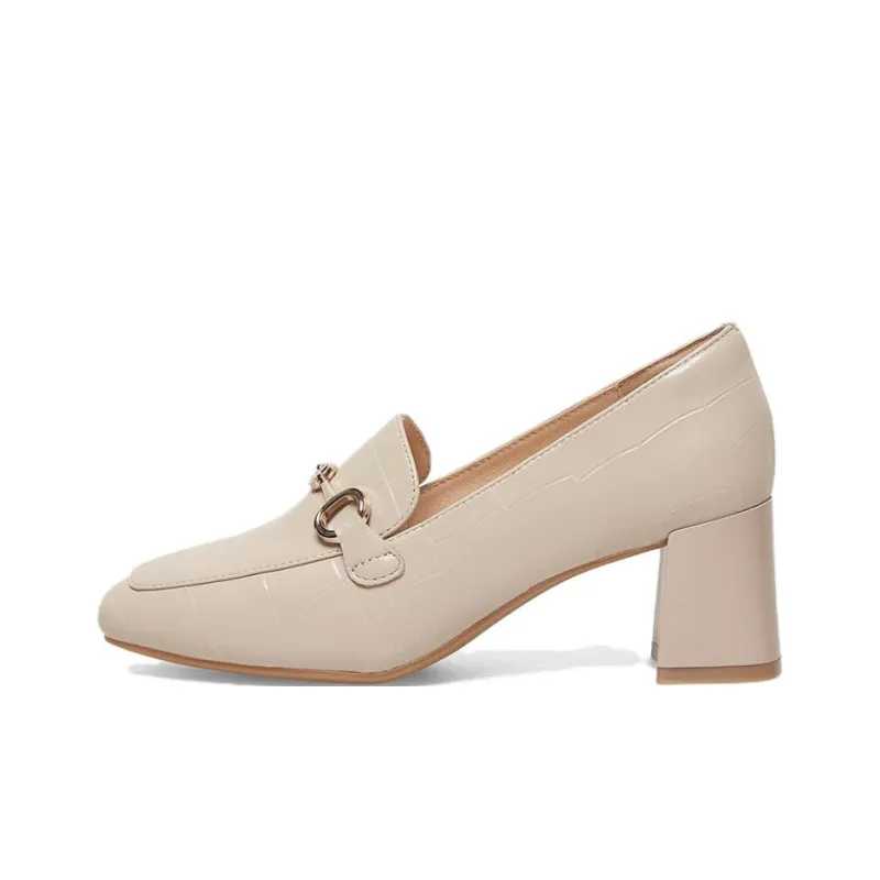 BASTO Chunky Heel High Heels 6cm Women's-8
