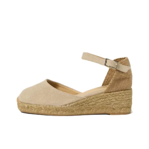 Castañer Wedge Heel High Heels Women's Beige