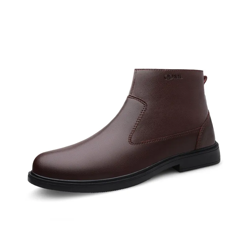 Qiandongmeili Ankle Boots Men's-6