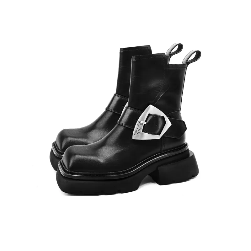KMD Ankle Boots 7cm Women's Black-1