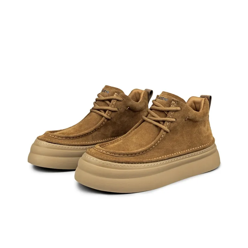 ZUOZHE Ankle Boots Platform Men's-1