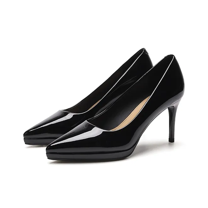 Zubumei Slim Heel High Heels 8cm Women's-1