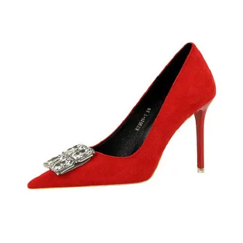BIGTREE Slim Heel High Heels 10.5cm Women's