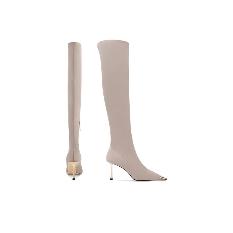 Shesrim Knee-high Boots 7.5cm Women's-7