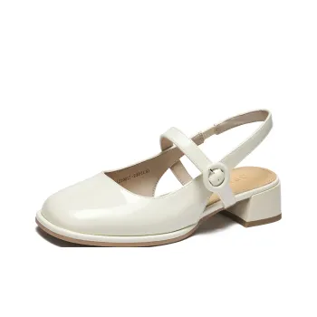 GEMEIQ High Heels Women's Ecru/Cream Apricot