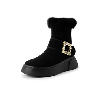 RAPHAEL SONA Wear Resistant Short Snow Boots Women's