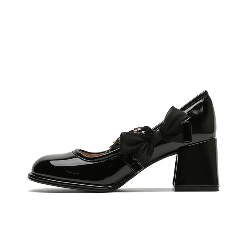 Medd Chunky Heel High Heels 6cm Women's-5