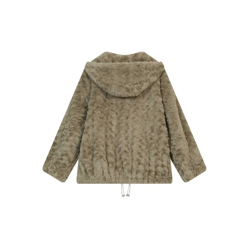 ELF SACK Coats Women's Coffee-1