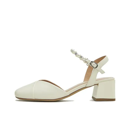 Tata Block Heel High Heels 5.5cm Women's