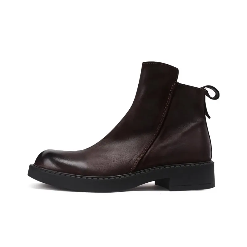 Voguhomme Ankle Boots Men Black-0