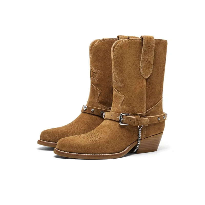 CHERYKALLY Ankle Boots 4.5cm Women's-7