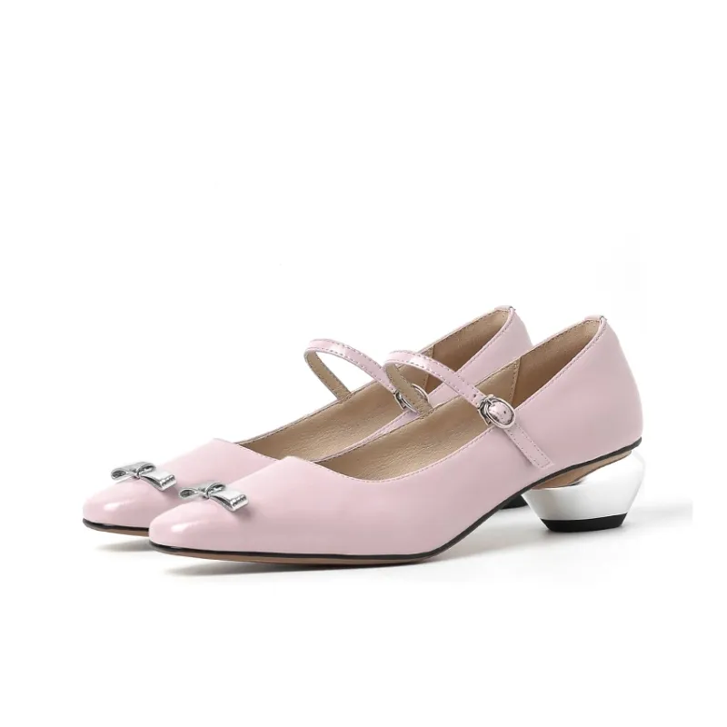 Naiyee Chunky Heel High Heels 4cm Women's-2