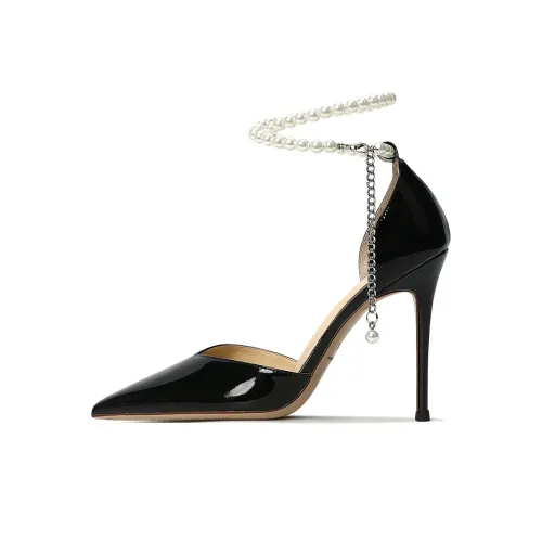 CASNSKU Stylish Sandal 10cm Women's Black