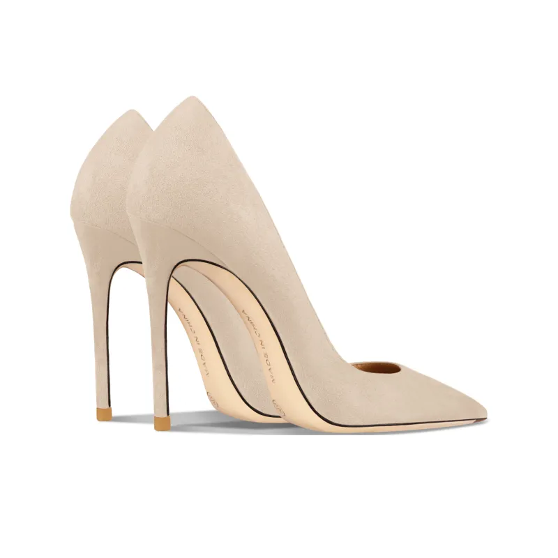 Suyymakk High Heels Women's Apricot-2