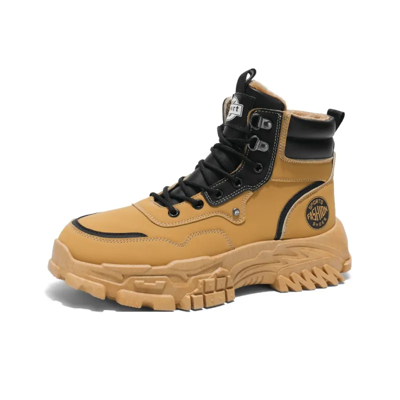 CariteSport Martin Boots Men Black/Khaki-13