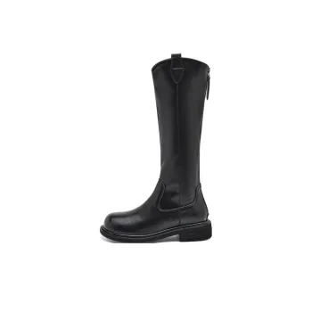 AGSDON Knee high Boots 4cm Women's