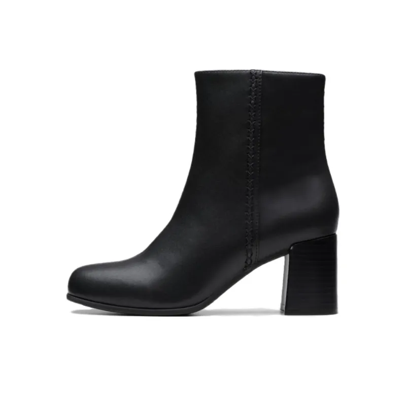 Clarks Ankle Boots 7cm Women's Black-0