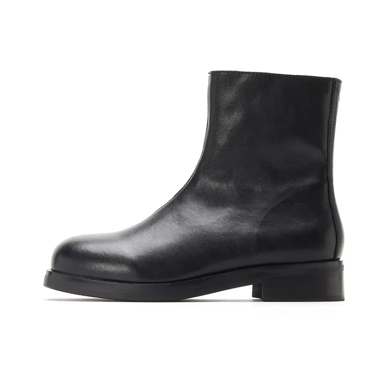 FEELDOTRENDS Ankle Boots 3.5 Cm Unisex Black-0