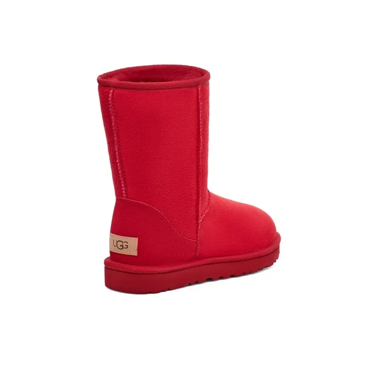 UGG Classic Short Ii Boot Samba Red Tnl Women's-3
