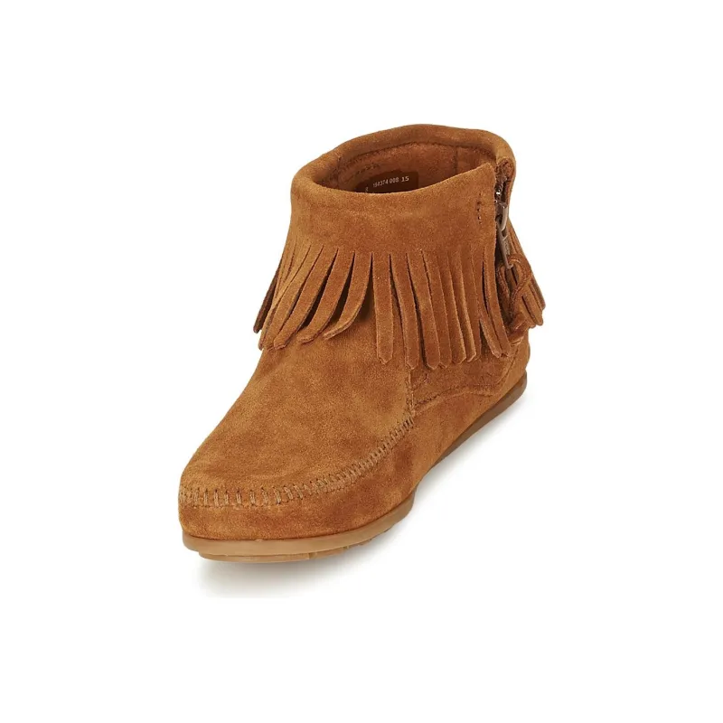 MINNETONKA Ankle Boots Women's Brown-3