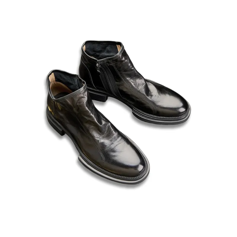 Brounvanm Ankle Boots 3cm Men's-8