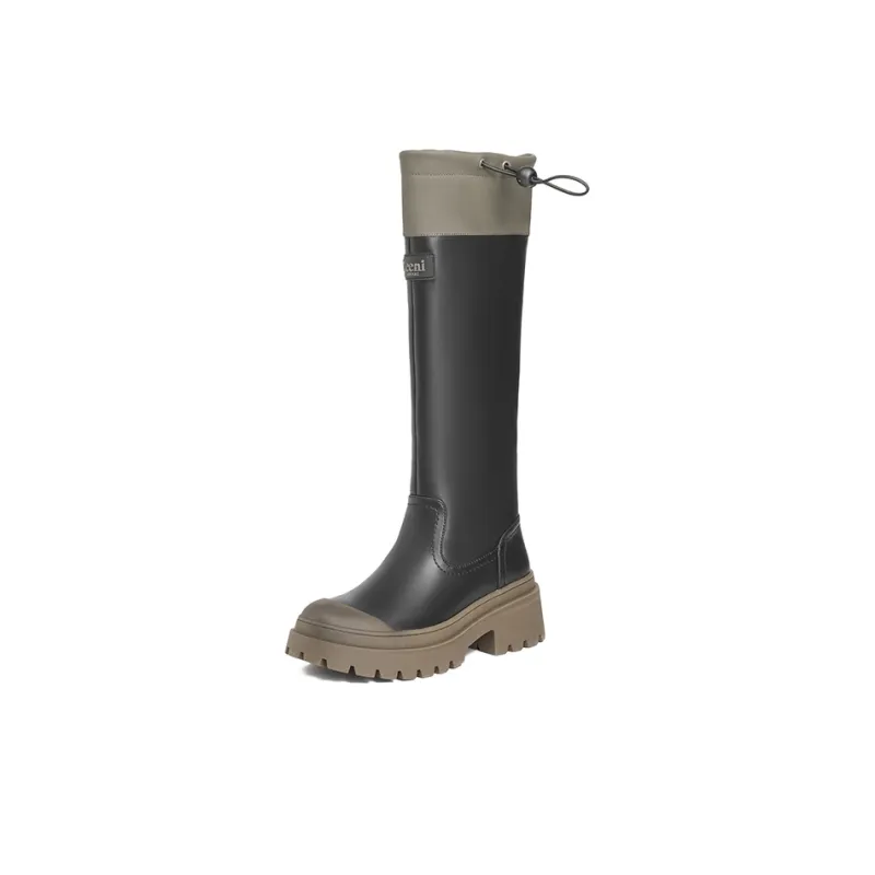 JOSINY JOSINY Height-Enhancing Slimming Knee-High Boots 6cm Women's-1