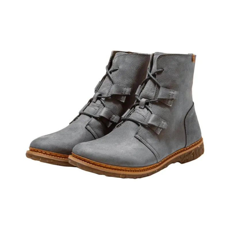 El Naturalista ANGKOR Ankle Boots 2cm Women's Blue-1